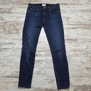 Womens Hudson Nico Midrise Super Skinny Jeans Blue Size 27